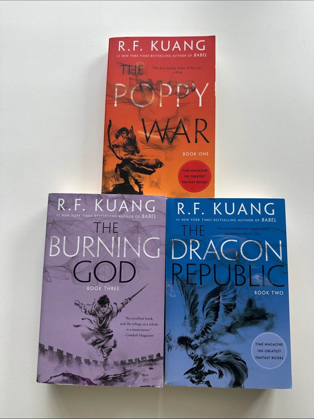The Poppy War Trilogy Book Set by R.F. Kuang